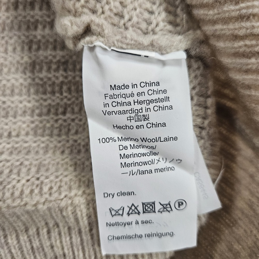 Madewell Skyscraper Merino Wool Mock Neck Long Sleeve Sweater Dress L - Picture 4 of 8